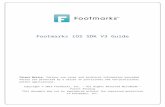 Footmarks SDK V3 Guide