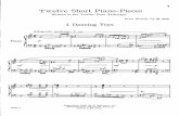 Krenek - Op. 83 Twelve Short Piano-Pieces Written in the Twelve-Tone Technique