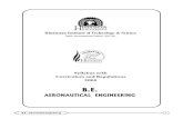 B. Tech. Aeronautical Engineering in hindustan university sylabus