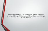 Textual Speaking On The eBay Global Market Platform