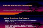 1 Introduction to MineSight 2012