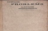 Problems in Higher Mathematics Minorsky