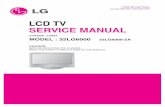 LG 32LG6000 Lcdtv service manual