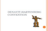 Denavit Hartenberg Convention