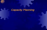 Capacity Planning Lab