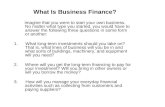 Business Finance lecture for beginners