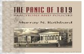 Rothbard the Panic of 1819 by Murray Rothbard