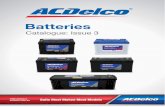 Catalogue ACDelco Batteries
