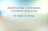 Assessing Listening Comprehension