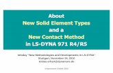 LS-Dyna 971 R4/R5 new solid and new contact