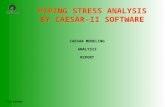 Piping Stress by Caesar-II