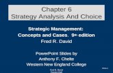 6.Analisis & Pemilihan Strategi