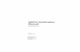 Ansys Verification Manual 9.0