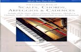 Alfred's basic piano library the complete book of scales chords arpeggios cadences