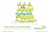 Jean Marc Debricon: Greenshoots - From charity to sustainability
