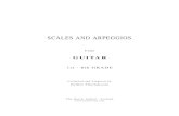Scales and Arpeggios for Classical Guitar