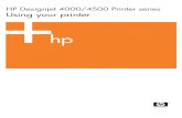 Designjet 4000 - 4500 Printer User Guide