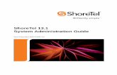 Shoretel 13.1 Admin Guide