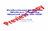 Professional Waiter & Waitress Training Manual