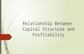 capital structure and its impact on profitability