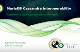 MariaDB Cassandra Interoperability Cassandra Storage Engine in MariaDB
