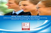 HNC / HND in Business