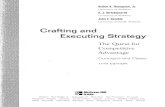 Crafting and  Executing Strategy