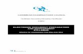 CSEC Electronic Document Preparation and Management