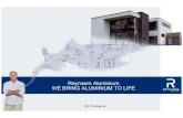Aluminium use in Architectural industry