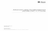Advanced Lights Out Management ALOM SC Commands