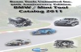 2011 BMW Tools Catalog