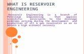 Reservoir Engineering