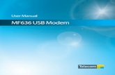 MF636 User Manual