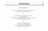 Coherence (statistical optics)