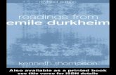 Durkheim-readings From Durkheim