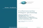 Wayne Crews - Cybersecurity Finger Pointing, Regulation vs Markets for Liability, Security and Insurance, Competitive Enterprise Institute Issue Analysis, 2005