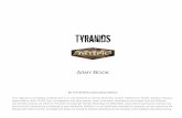 Tyranids Epic Rules
