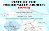 State of the Municipality Address by Mayor Rolando B. Distura 2013, Dumangas, Iloilo