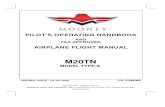 Mooney M20TN Acclaim Type S - Pilot's Operating Handbook and Airplane Flight Manual