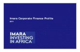 Imara Corporate Finance Profile June 2011
