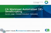 CA Workload Automation de-JavaScripting
