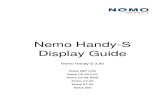 Nemo Handy-S 3.60 Display Guide for N97 C503 C504 C7 E7 500