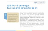 Slit Lamp Examination