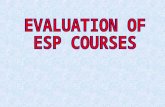Esp Course Evaluation
