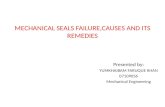 Mechanical Seals Failure,Causes and Its Remedies