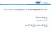 [PPT] Fire Resistance Assessment of Concrete Structures
