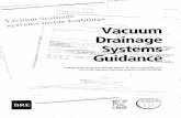Vacuum Drainage Systems Guidance
