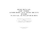 Journal of the American Society for Naval Engineers