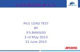 All Type of Pile Load Test