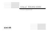 Oce TDS 100 User Manual v1